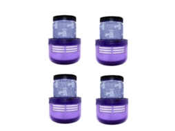 Conjunto De 4 Filtros Hepa Para Aspirador Robô Sem Fio Portátil V10 Digital Slim V10 Slim Sv18. Filtros De Reposição Laváveis._ptg