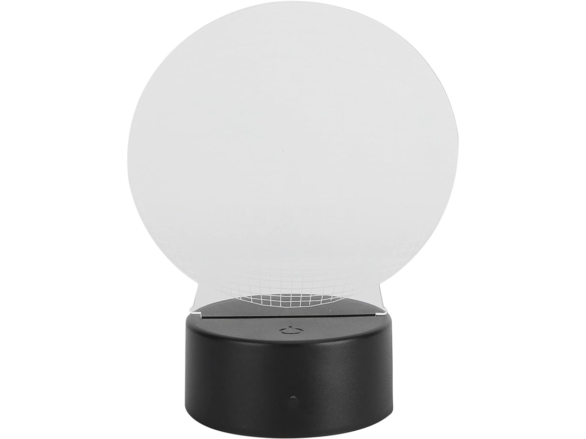 Luminária Noturna De Basquete Mavis Laven Em Acrílico 3d Com Led, 7