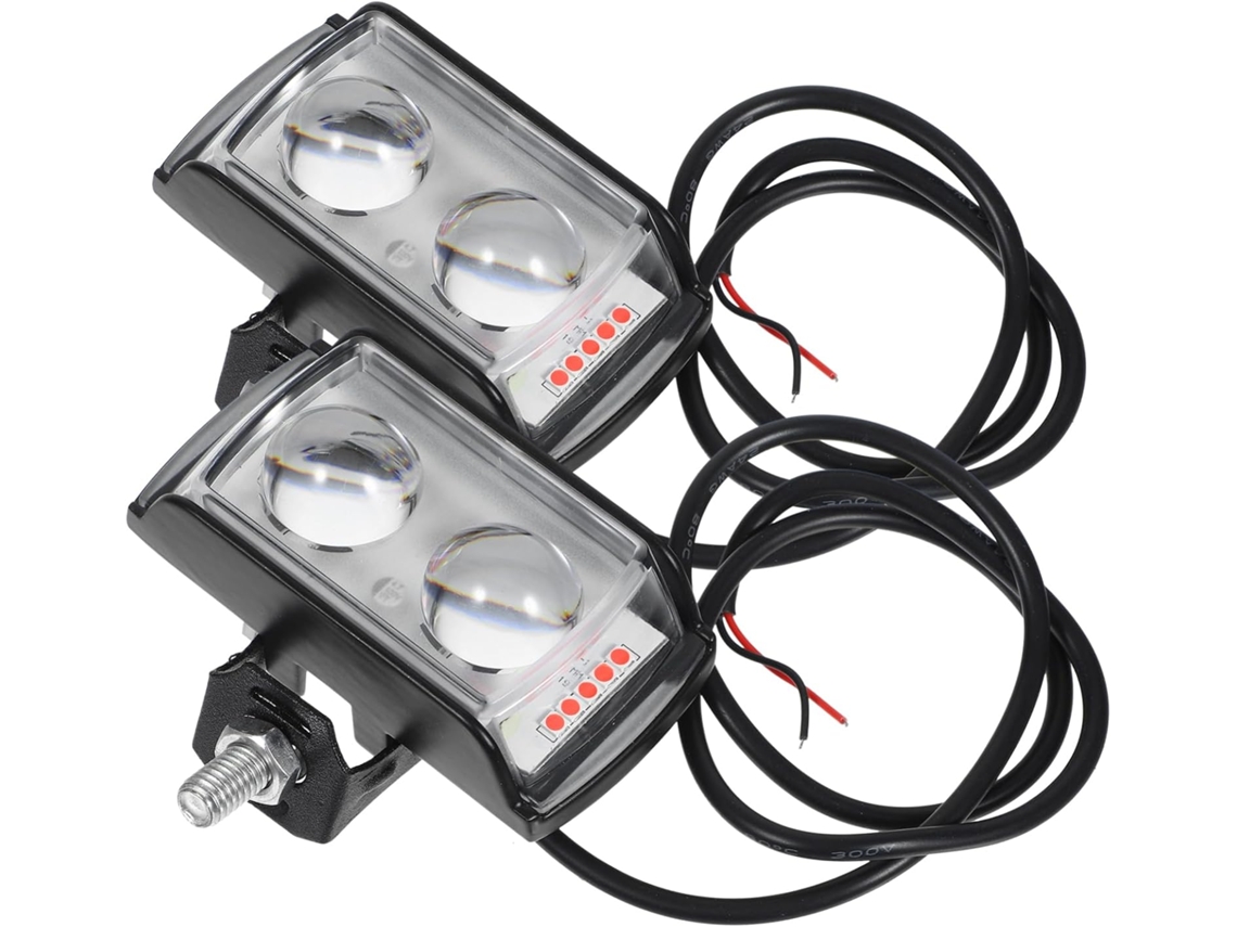 Cabilock Par De Faróis Led Para Caminhões E Veículos Trabalho, Design Externo Quadrado, Instalação Científica E Fácil