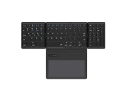 Teclado Dobrável Sem Fio Bluetooth Com Touchpad, Ultrafino E Compacto, Ideal Para Tablets Ios, Android E Windows. Nostalgia88