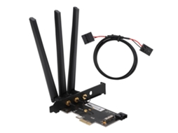 Placa De Rede Sem Fio Dual Band Pci-e Bcm943224/94360cs2/943602cs Para Windows, Macos E Linux