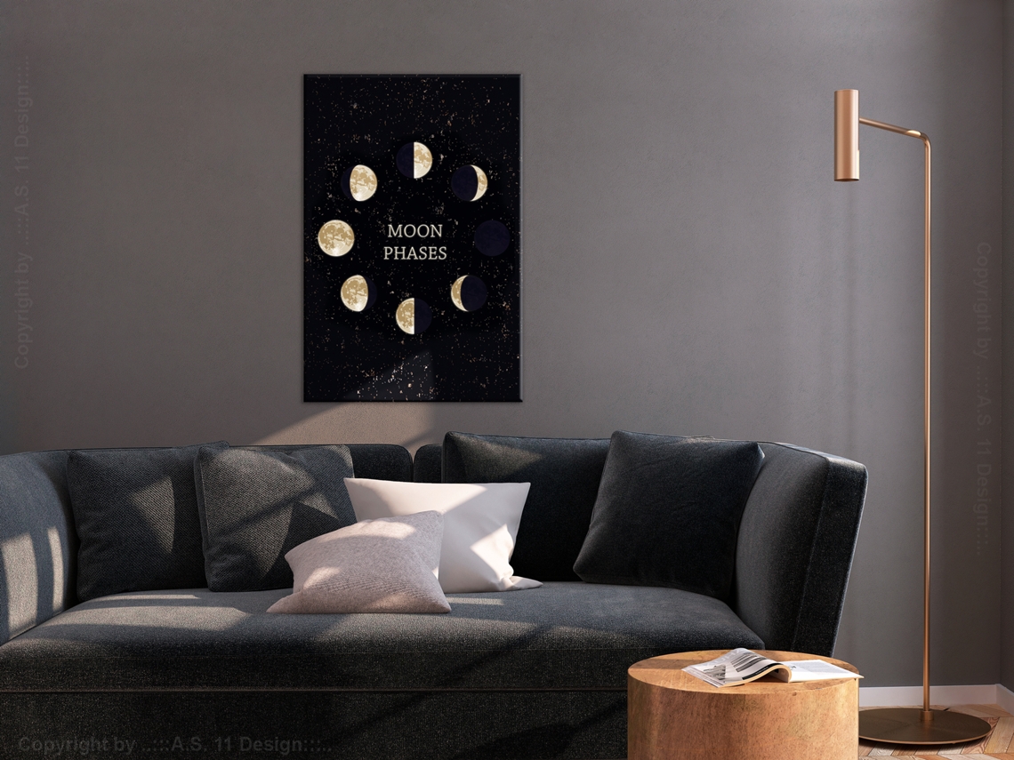 Quadro ARTGEIST Lunar Cycle (1 Part) Vertical (80x120)