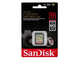 Cartão de Memória SDHC SANDISK Extreme 32GB — SDHC | 32 GB