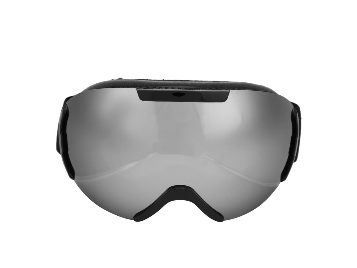 Óculos de Esqui e Snowboard com Lentes de Dupla Camada e Proteção Uv Anti impressão para Adultos BRILVIBERA (prata)