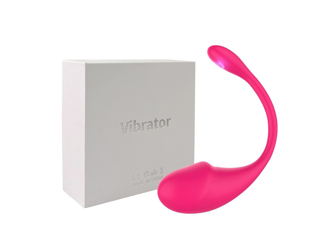 Vibrador Portátil Ponto G Controle Remoto por App Multiplos Modos de Vibraçãorosa Vermelhaczhhmart