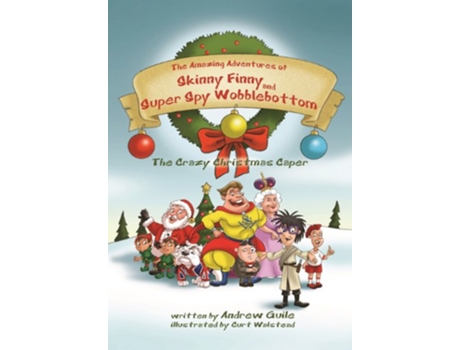 Livro The Crazy Christmas Caper de Andrew Guile (Inglês)