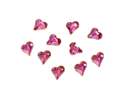 10 Peças/conjunto De Strass Elegantes 3d Nail Art Cristal Strass Unhas Dicas Decorações Cristal 3d Unhas Charme Manicure Hengrongshen