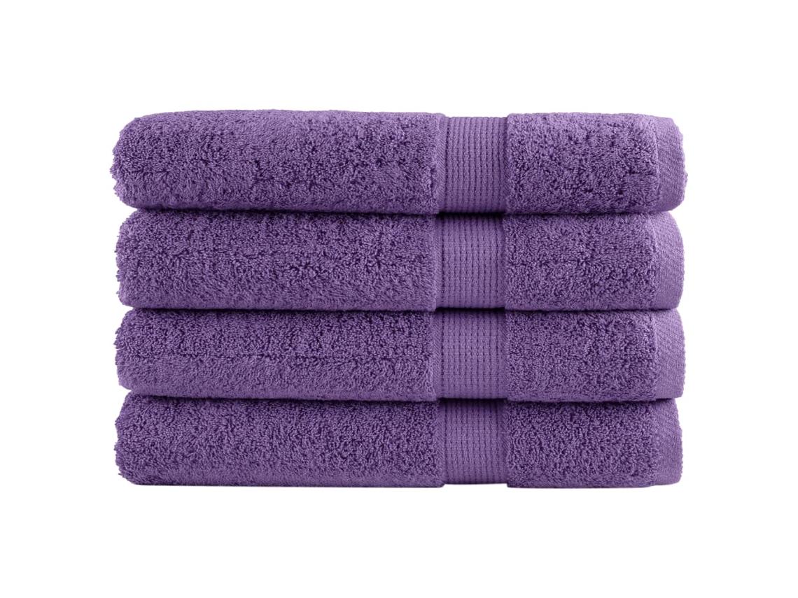 Sauna Towel, Sauna Towels Vidaxl Roxo Algodão (80 X 200 Cm)