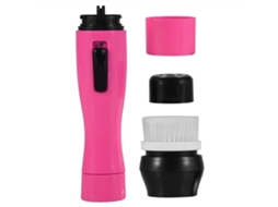 Kit De Depilador E Afeitadora Para Mulher 2 Em 1 Escova De Limpeza Facial Elétrica Impermeável