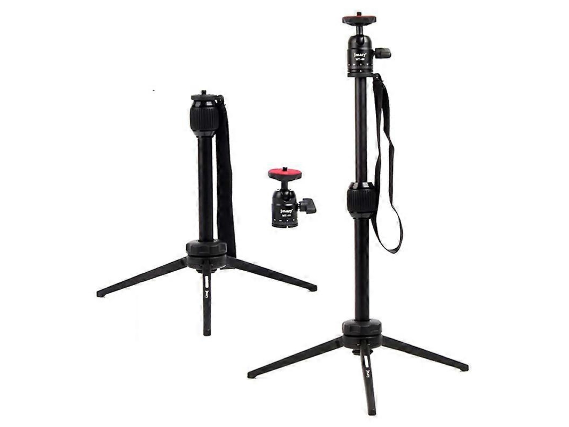 Mini Tripé Portátil Para Fotografia E Selfie, Suporte Telescópico De Liga De Alumínio Para Câmera Slr E Telefone