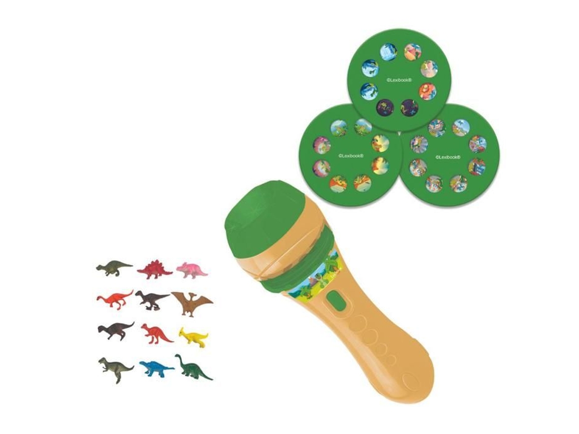 Coffret Projetor Dinossauro 3 Discos Lanterna Multicolorido 1 W Lexibook