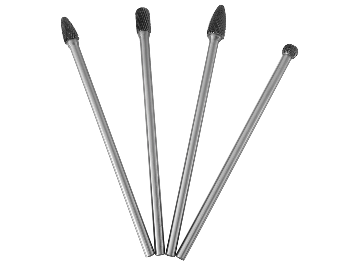 Conjunto De Limas Rotativas De Carboneto Laxiscreed Para Metal, Corte Duplo E Alta Durabilidade Ideal Para Profissionais