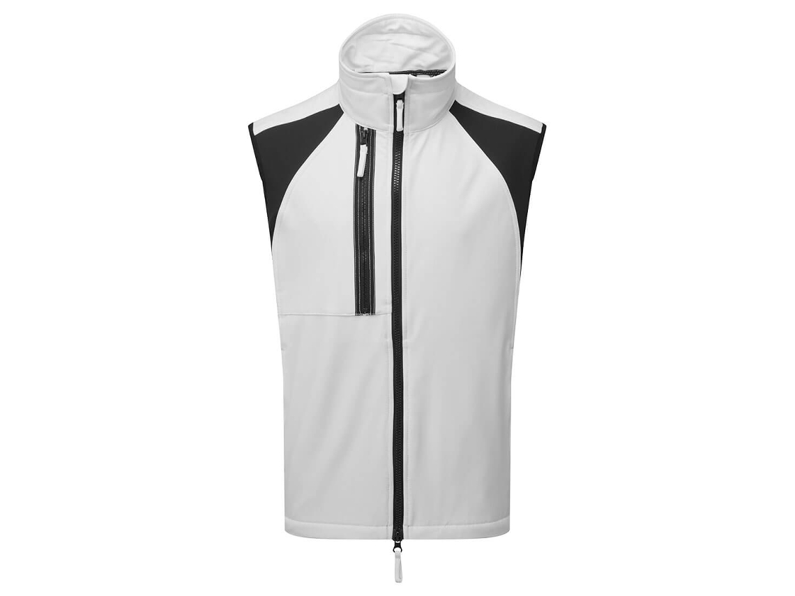 Colete Softshell Wx2 Eco Conforto E Estilo Em Camada / Branco / M Portwest
