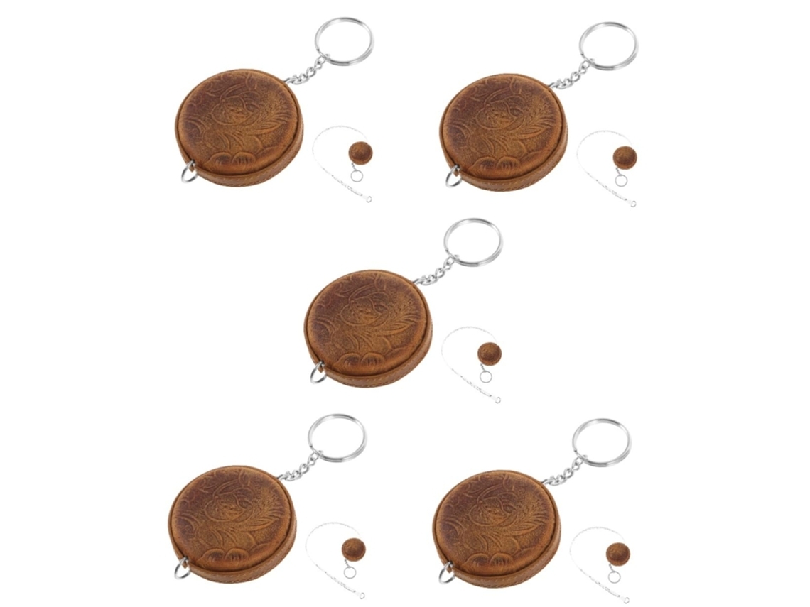 Conjunto De 5 Mini Fitas De Couro