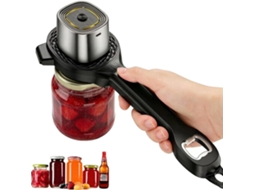 Abridor de Latas e Garrafas Elétrico Multifunções, Design Ajustável. CZHHMART