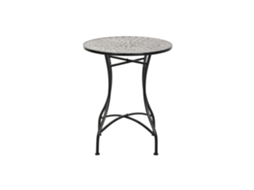 Mesa de Metal com Mosaico Cerâmico ALEXANDRA HOUSE LIVING (60x60x72cm)