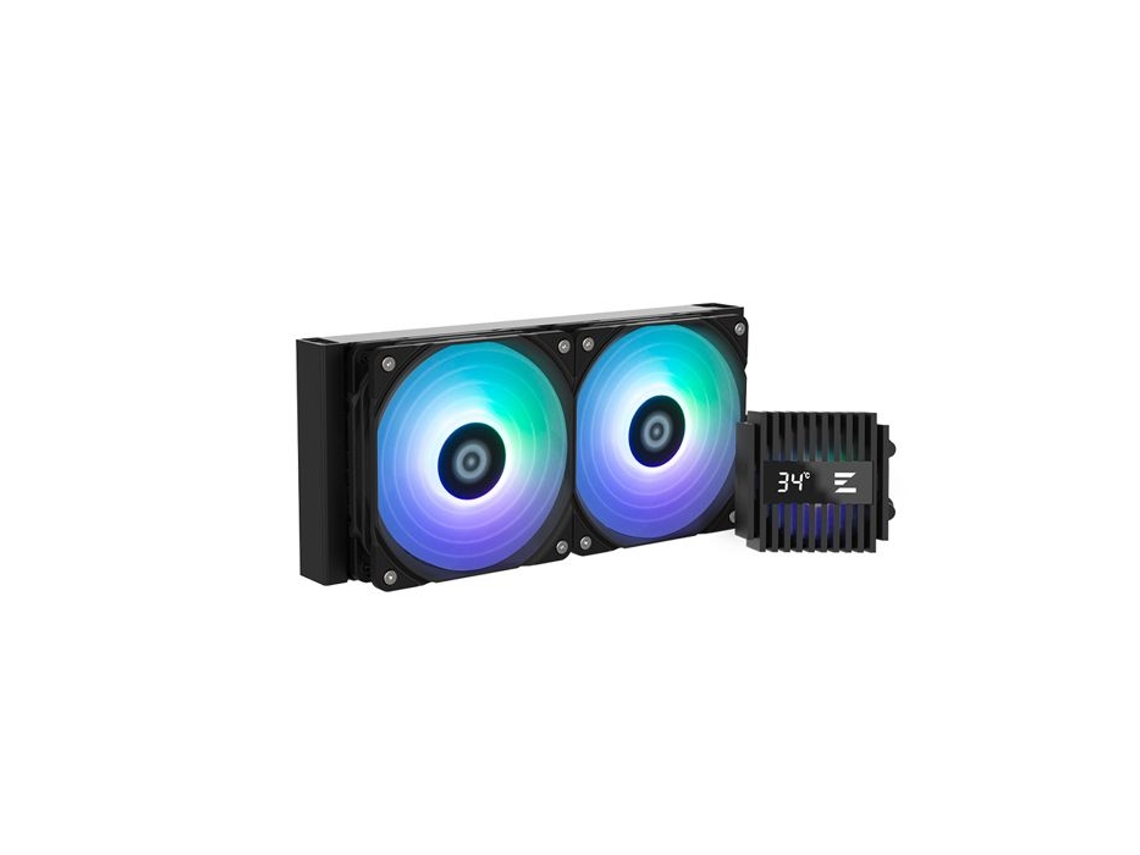 Kit de resfriamento líquido Zalman Alpha2 RGB AIO 240 mm, preto