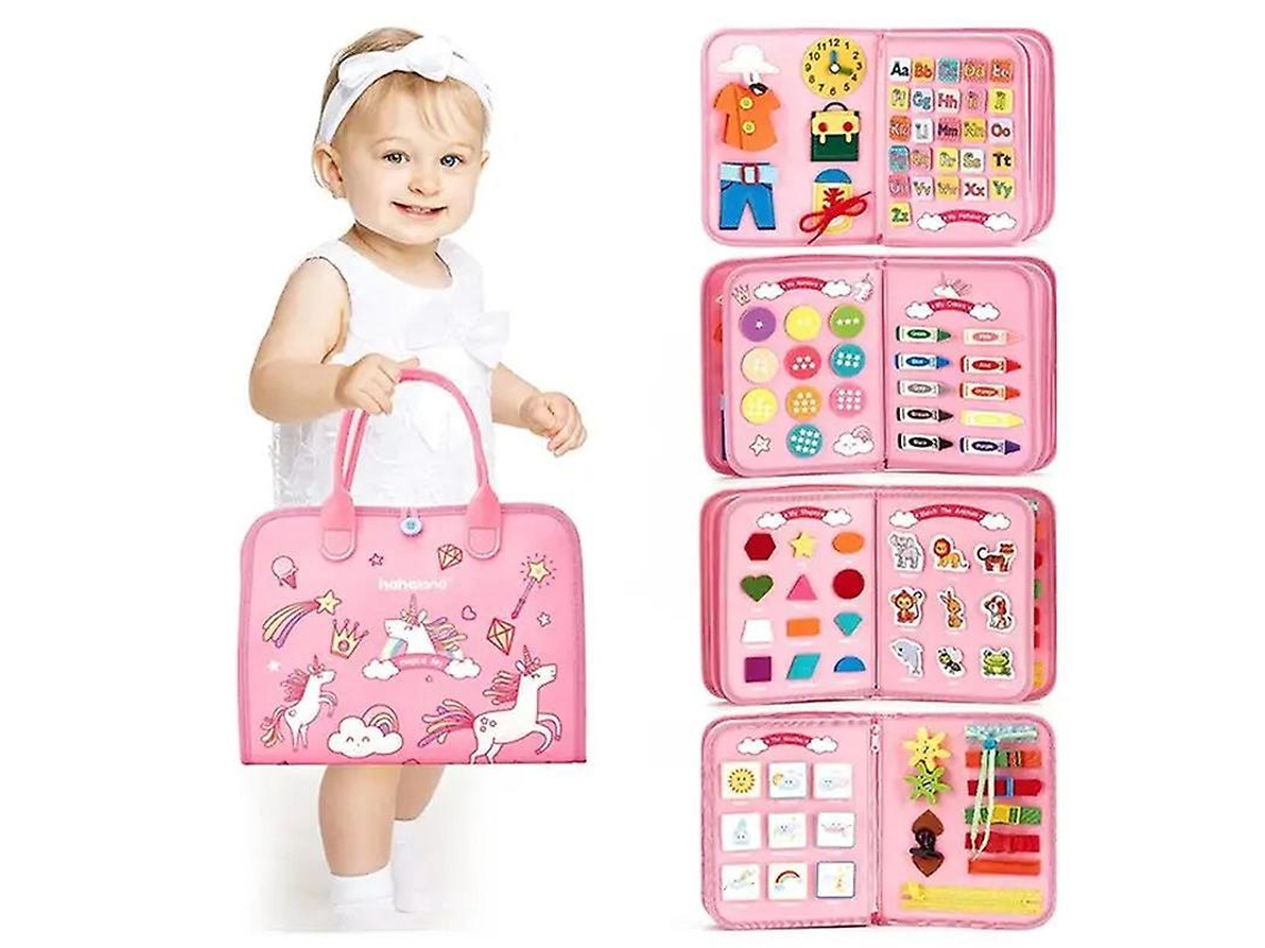 Quadro De Atividades Montessori Para Bebês Rosa, Parte Aquaforge