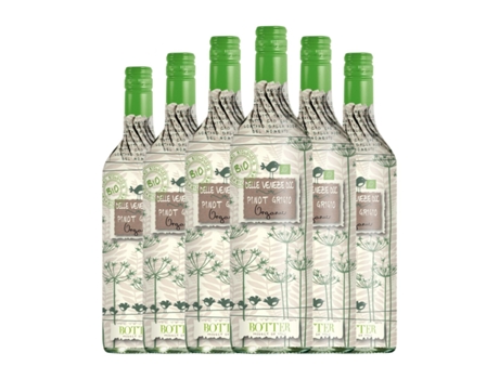 Vinho branco BOTTER CARLO Wrap Pinot Cinza Delle Venezie (0.75 L - 6 Unidades)