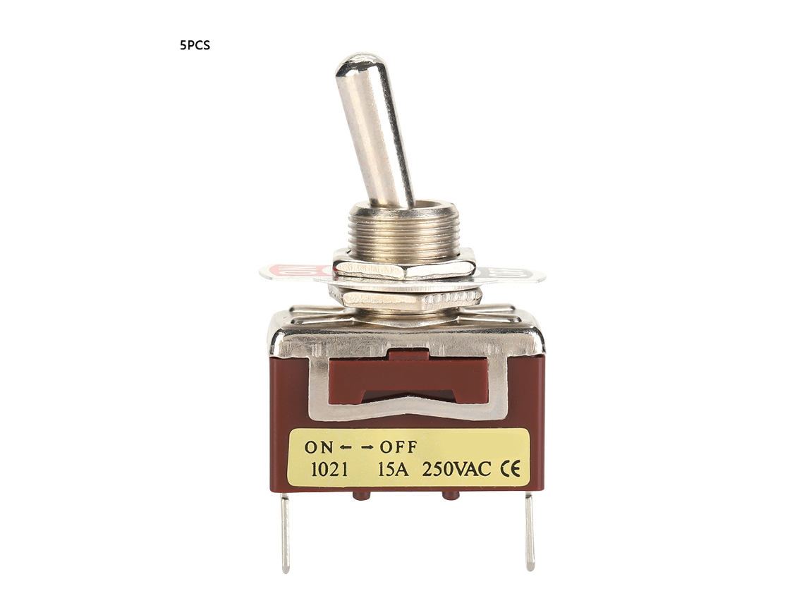 5pcs Interruptor Toggle Mini 1021 2 Pinos | S/MARCA