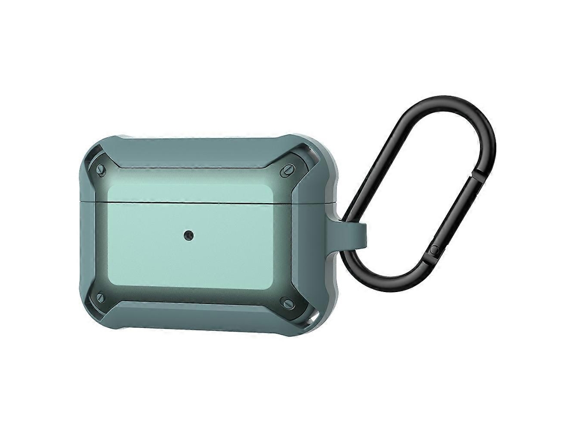 Capa protetora de silicone resistente a impactos, modelo Bumblebee Armor, para fones de ouvido sem fio AirPods Pro. GIECY
