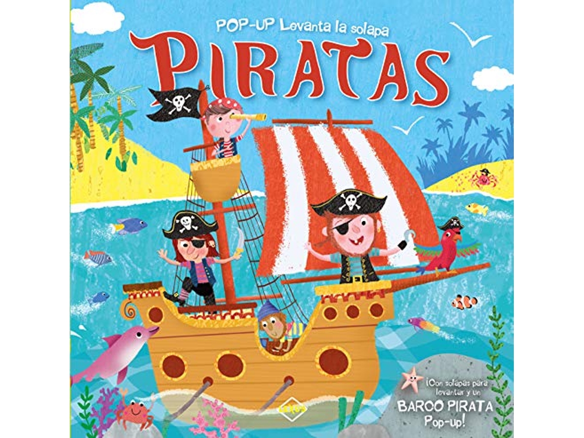 Livro Piratas de Susie Brooks (Espanhol)