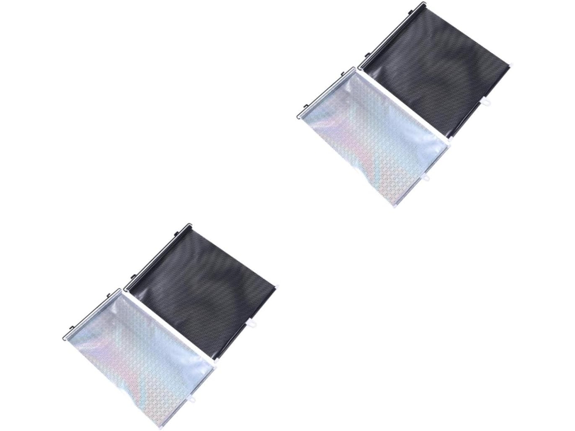 2 Conjuntos De Capas De Proteção Solar E Térmica - Acessório Prático Para Veículos Em Diferentes Temperaturas.