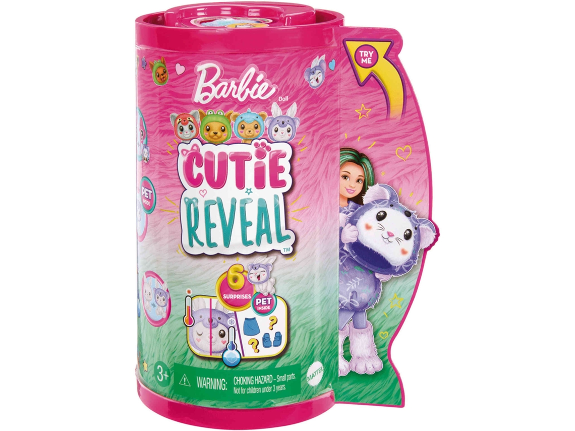 BARBIE Cutie Reveal - Boneca Coelhinho em Koala BARBIE 