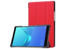 Capa‑flip Horizontal Pu Tri‑dobrável Textura Custer Halinuia, Suporte E Função Sono‑ativação Para Huawei Mediapad M5 8,4 Polegadas