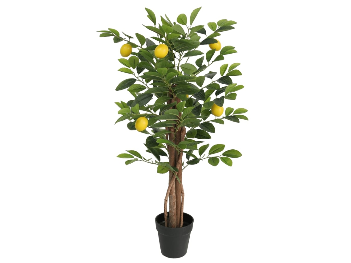 Vidaxl Limoeiro Artificial Com 3 Troncos 85 Cm Pp Verde