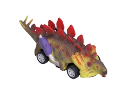 Mali brinquedo Carro Dinossauro Modelo Tração Quatro Rodas Brincadeira Infantil 2+ Anos