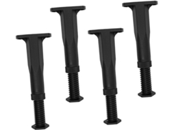 Conjunto De 4 Pés Suporte Ajustáveis Para Estrutura Cama, Para Substituição Dos Pés Da Estrutura Cama