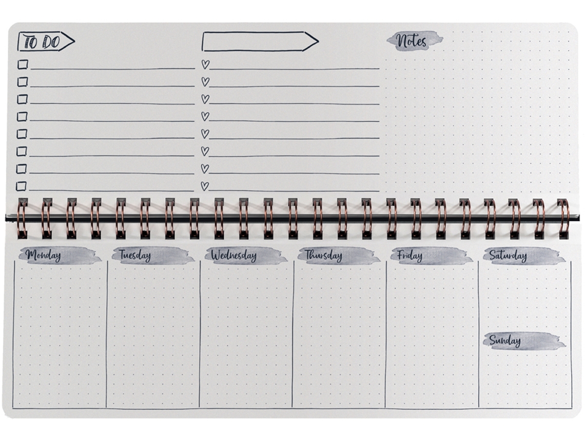Calendário de Mesa SIGEL Jolie Flower Love Perpétuo