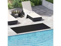 Vidaxl Tapete De Piso Preto 1 X 2 M Borracha