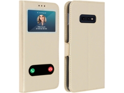 Capa Samsung Galaxy S10e AVIZAR Window Dourado