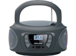 Rádio Boombox FONESTAR Boom One (Cinzento - Digital - Bluetooth)