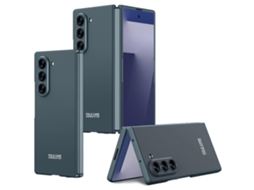 Capa Dobrável De Pc Rígido À Prova De Choque Para Samsung Galaxy Z Fold7 5g (sem Película Frontal) Verde