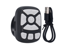 Anel De Rolagem Sem Fio Com Controle Remoto Bluetooth Para Ios 15 Página Giratória Digital Dedo Preto