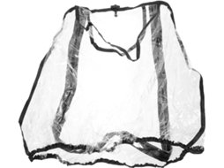 Capa De Chuva Para Cadeirinha De Carro, Proteção Plástica Impermeável, Compatível Com Cadeirinhas Infantis.