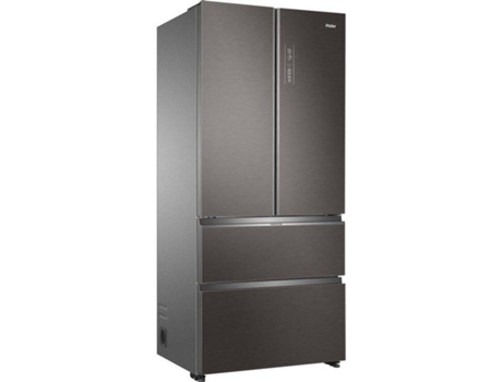 Frigorífico Americano HAIER HB18FGSAAA (No Frost - 190 cm - 508 L - Inox) — No Frost | Refr. 351 L Cong. 157 L