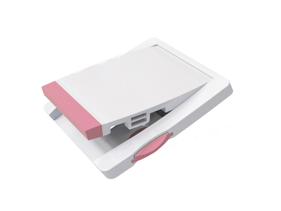 Trava De Segurança Infantil Para Porta Correr Em Aço Inoxidável, Ideal Bebês E Crianças. Portas Varanda Pátio, Cor Rosa.