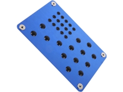 Pedal Lateral De Carro Em Liga De Alumínio Azul
