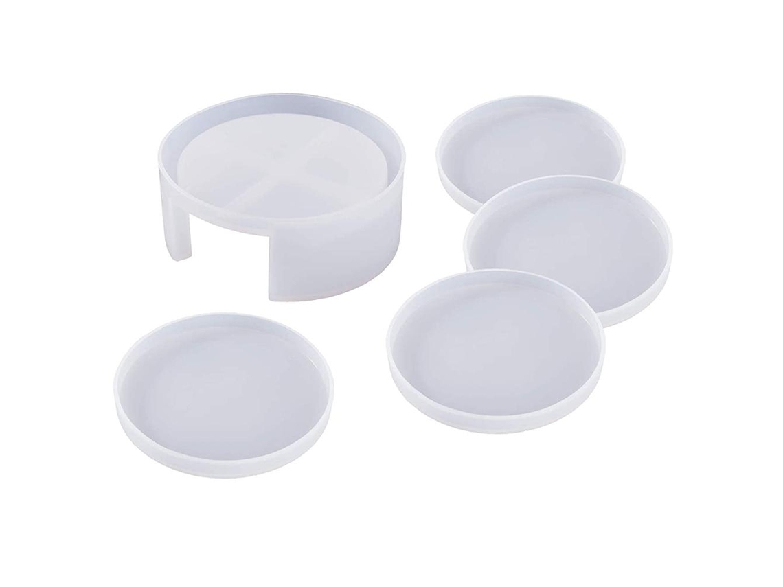 Mold de Silicone Redondo LAXISCREED Decoração Mesa