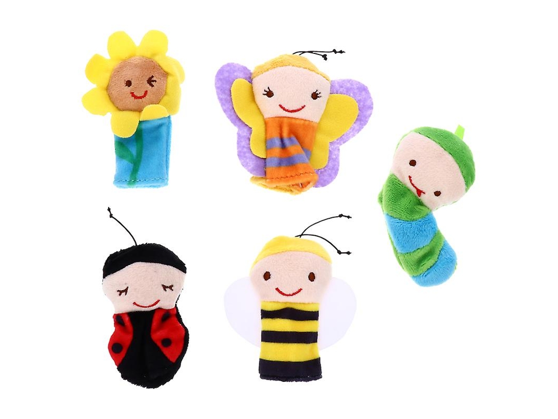 5pcs Fantoches De Desenho Animado Allinless