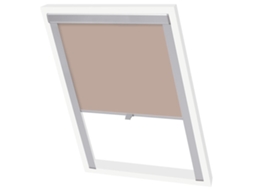 Persiana VIDAXL Beige Fabric