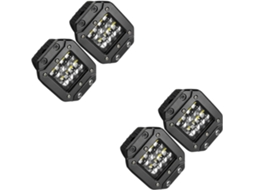 2 Conjuntos De Semáforos Led À Prova D'água Para Suvs, Duráveis E Práticos Para Estradas Escuras, 2 Peças * 2