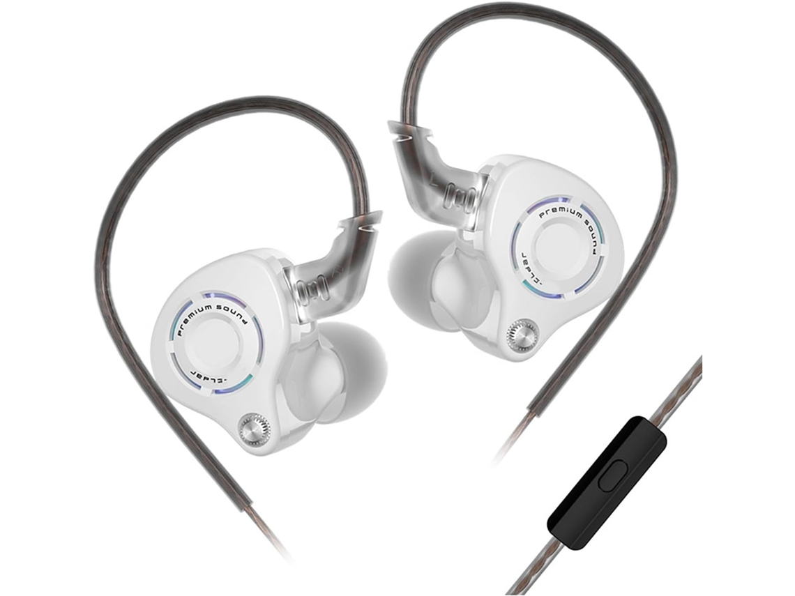 Fones De Ouvido Intra-auriculares Com Isolamento Ruído, Maior Clareza