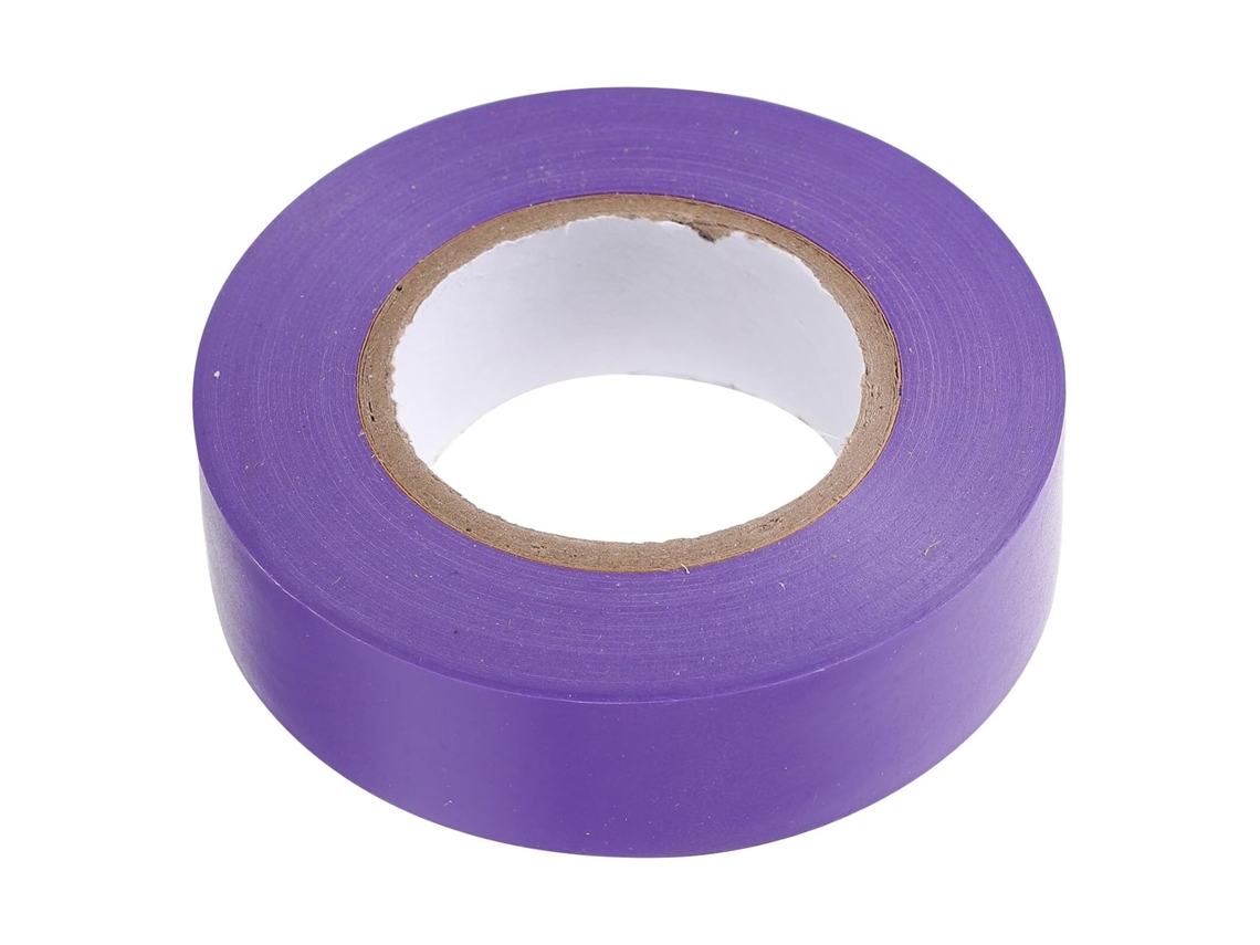 Fita Isolante Autoadesiva De Pvc Roxa Didiseaon Para Cabos, Resistente Ao Frio, Umidade E Altas Temperaturas, Rolo De