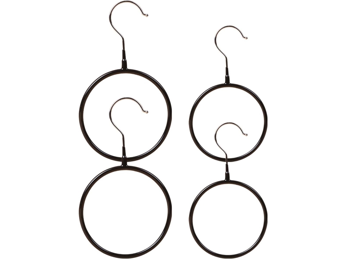 Conjunto de Ganchos GOKOCO, 6 unidades, circulares, dourados