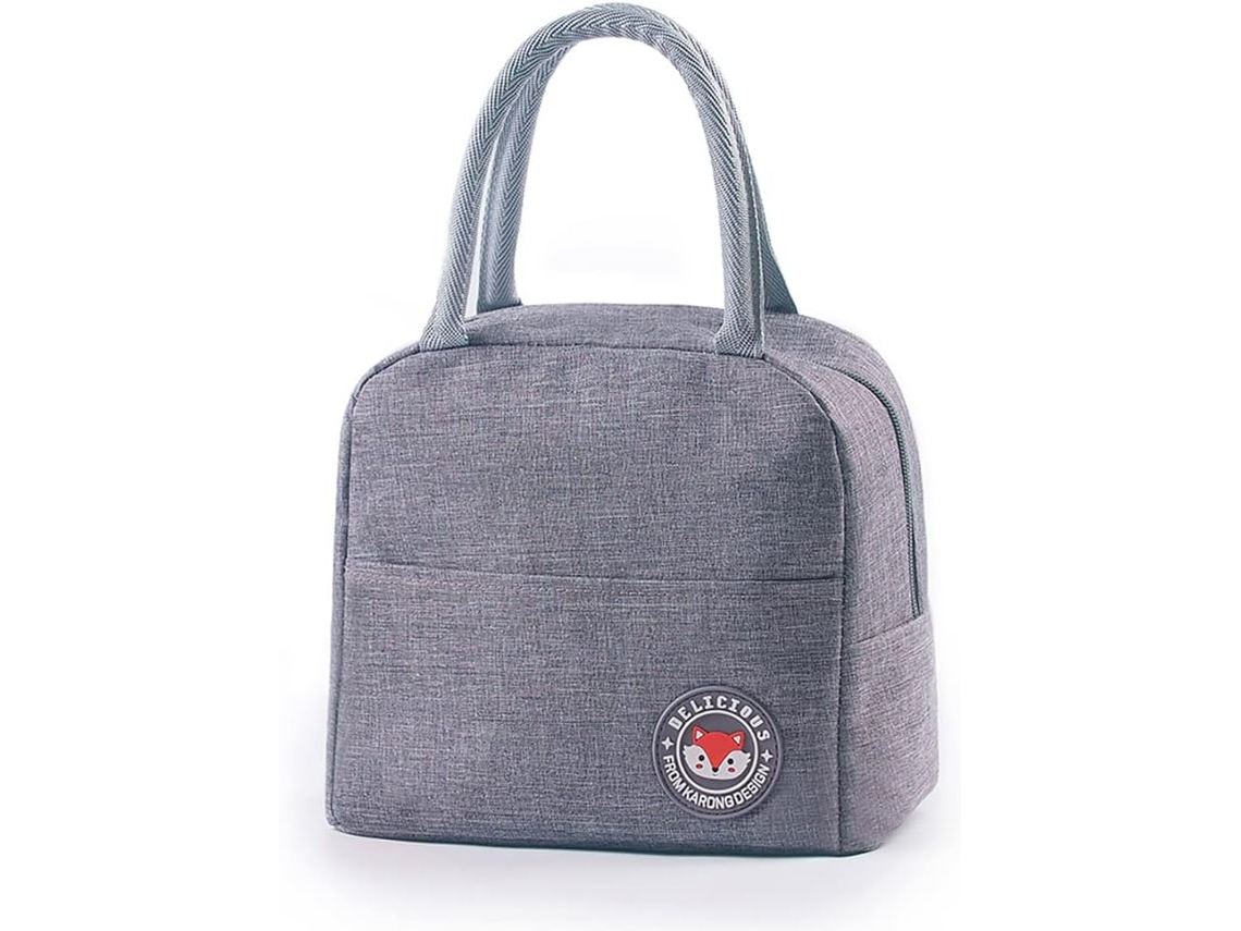 Pequena bolsa térmica Aquaforge, ideal para piqueniques, atividades ao ar livre e escola.